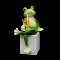 Golden Sip Frog | Decoratieve Plantenpothanger