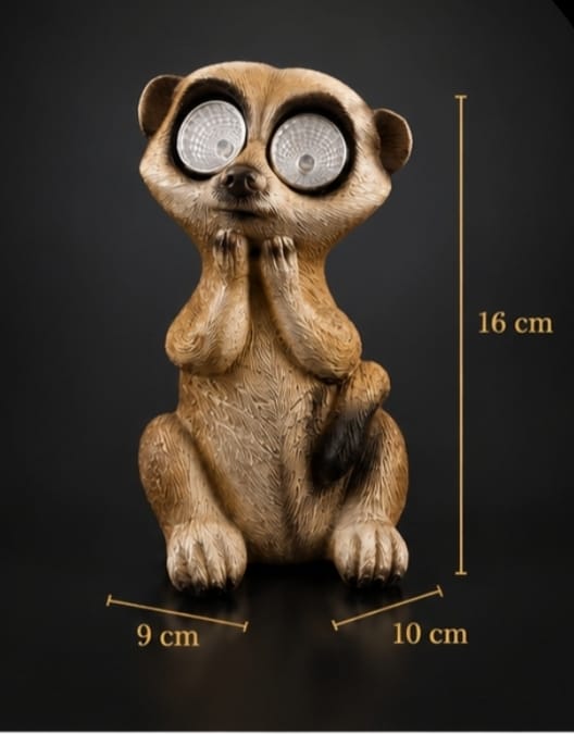 Stokstaartje solarlamp